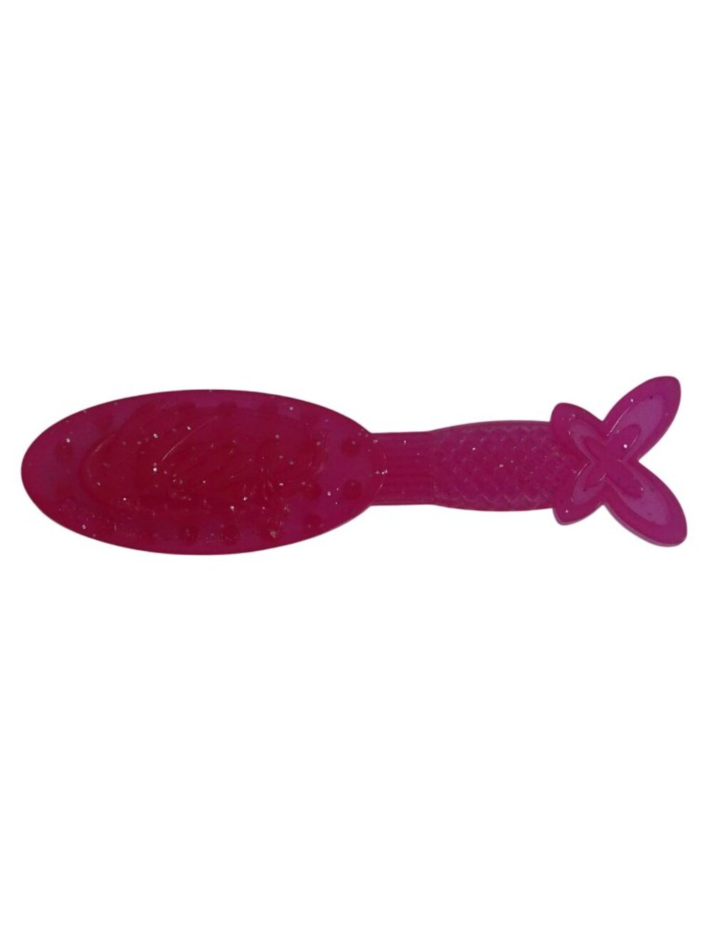 Winx Club Sparkle Pink Hair Brush Glitter Plastic Fashion Doll 3 Inches